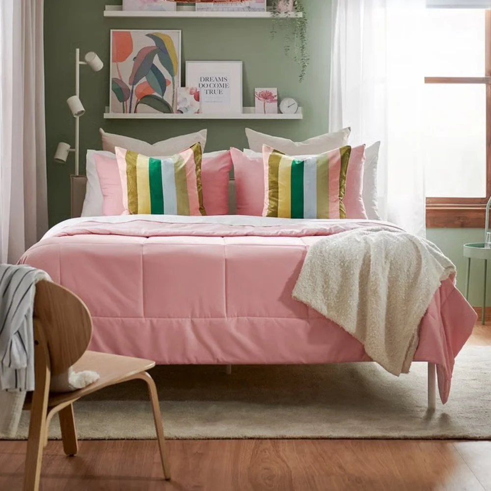 Pink Comforter Set